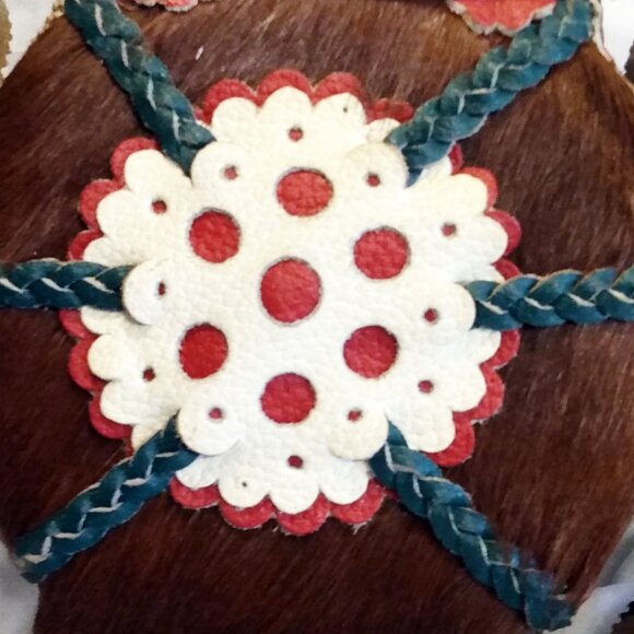 Vintage Hungarian Wooden-Horsehair Hand Crafted Canteen-Kulacs-Flask - Picture 4 of 13